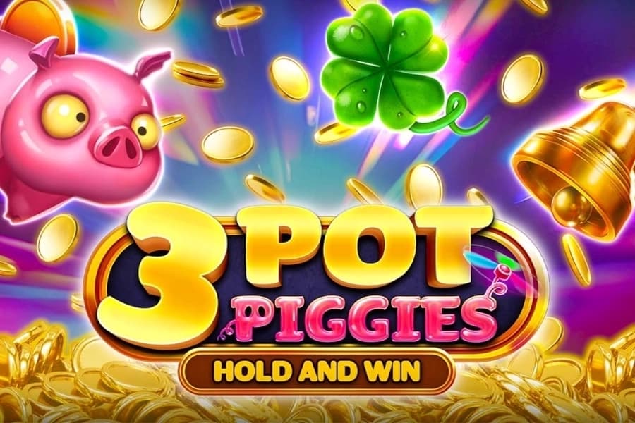 3 Pot Piggies Hold and Win